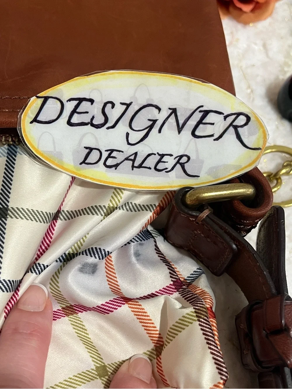 COACH Bleecker Leather Hobo Shoulder Bag British Tan 11415